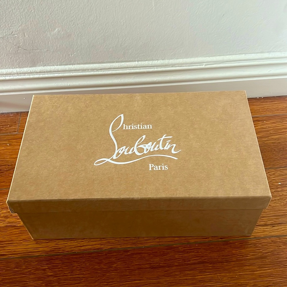 Authentic Louboutin shoe BOX ONLY